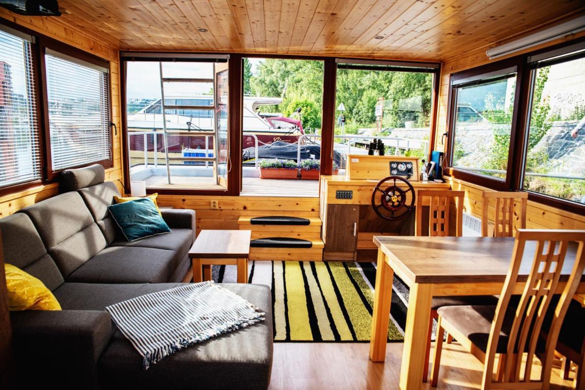 Hotel Houseboat Bonanza Prag Exterior foto